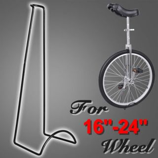 New Unicycle Stand For 16 18 20 24 Inch Wheel Cycling Bike Display 