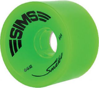 Sims Street Snake Skateboard Wheels 66mm Green  USA