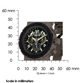 Invicta 6782 Watches,Mens Reserve Chronograph Black Dial Gunmetal 
