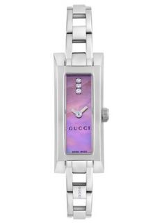 Gucci YA110515 Watches,Womens 110 Series Diamond Stainless Steel 