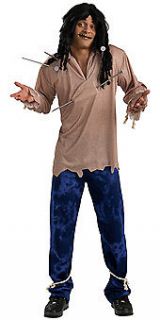 Voodoo Doll Mens Halloween Costume Shirt Pins Pants Voo Doo Vodou 