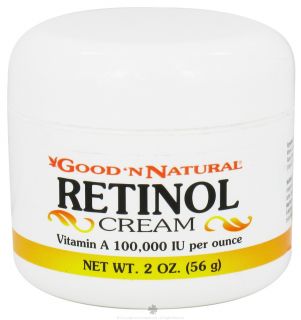 Buy Good N Natural   Retinol Cream Vitamin A 100000 IU   2 oz. at 