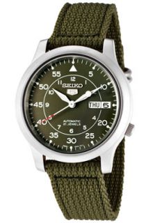 Seiko SNK805K2 Watches,Mens Seiko 5 Automatic Green Dial Green 
