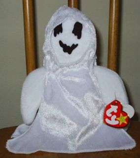 TY BEANIE BABIES MWMT NEW SHEETS GHOST HALLOWEEN BOO