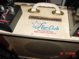 STAR CLUB HAMBURG STICKER 4 HOFNER VOX BEATLE GEAR 60s