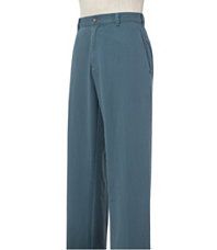 VIP Take it Easy Cotton Washed Twill Plain Front Pants