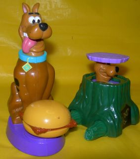 1998 Hanna Barbera WENDYs Kids Meal SCOOBY DOO Zoombie Island Lot of 