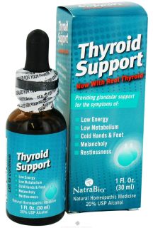 NatraBio   Thyroid Support   1 oz.