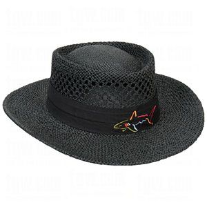 GREG NORMAN TWISTED STRAW HAT NATURAL