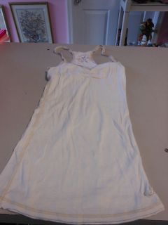 Hollister Girls Tank Top Off White Size S 93% cotton 7% spandex