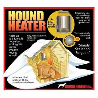 Akoma Hound Heater Dog House Furnace Heater Deluxe with Cord Protector 
