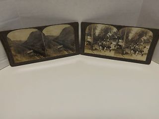 Vintage Stereoview Cards Panama Canal Keystone View company 249 and 