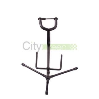 New Tubular Acoustic/Elect​ric Bass Guitar Stand Holder Black