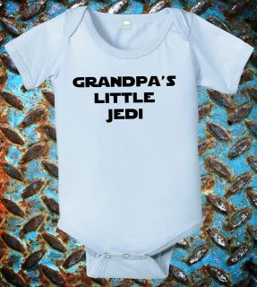   Shirt Grandpas Little Jedi Opa Papa Shirt Grandpa Star Wars Onesie Tee