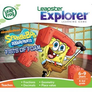 Leapster Explorer Spongebob Software   Toys R Us   Electronic Learning
