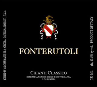 Fonterutoli Castello di Fonterutoli Chianti Classico 2002 