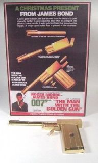 JAMES BOND 007 GOLDEN GUN Prop Replica .