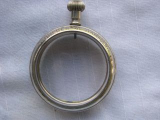 Deuber Hampden 18s Pocket Watch Salesmans Display Case (No Movement)