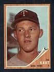 1962 Topps Jim Kaat #21 NEAR MINT to NM MT CENTERED