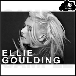 Ellie Goulding Iron On T Shirt Transfer Halcyon Tour Concert I Love 