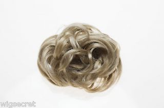   Scrunchies 56 Colors Short Hair Pieces Large Curls 3 1/2 inch Hair