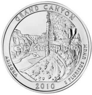 Quarter, 2010, Grand Canyon National Park, America the Beautiful 