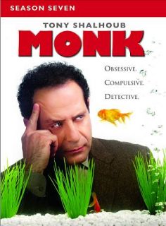 Monk   Season Seven DVD, 2009, 4 Disc Set