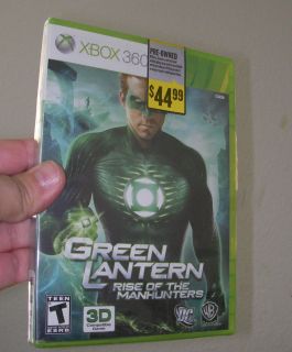 Green Lantern Rise of the Manhunters (Xbox 360, 2011) ln