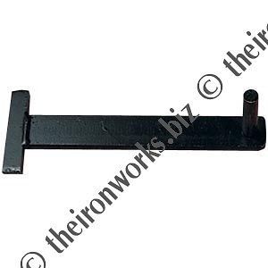 wrought iron gate hinges
