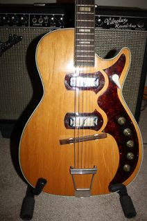 Rare Vintage Harmony H49 Jupiter Stratotone Electric Guitar