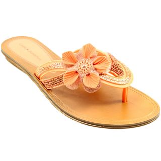 WOMENS GRENDHA COROLLA CORAL FLAT FLOWER GLITTER SANDALS SHOES LADIES 