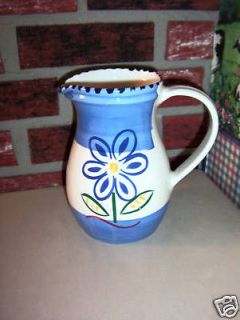 LA PRIMULA MADE IN ITALY FLOWERED 8 SERVING PITCHER