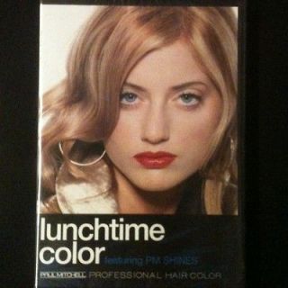 NEW Paul Mitchell Lunchtime Color Dvd Featuring Paul Mithell Shines
