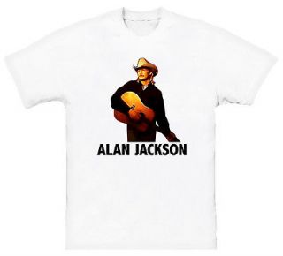 Alan Jackson Country Singer Guitarist T Shirt