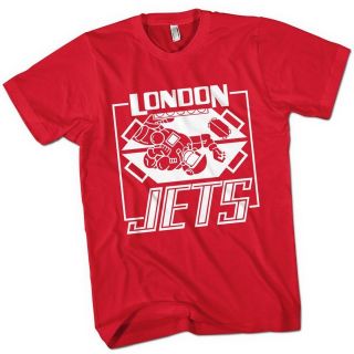 London Jets   Red Dwarf T Shirt (RED) Dave Lister
