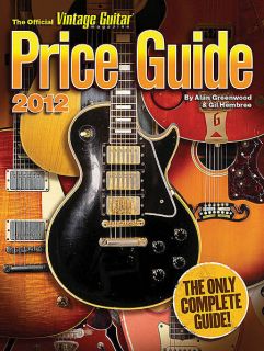 2012 Official Vintage Guitar Magazine Price Guide   Over 560 Pages 
