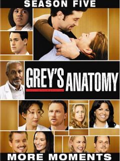 Greys Anatomy   The Complete Fifth Season DVD, 2009, 7 Disc Set 