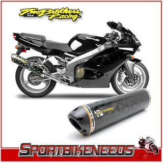 Two Brothers Exhaust M2 CF KAWASAKI ZZR600 2006 2009 P/N 005 830407M