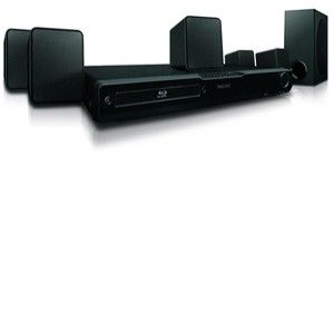 Philips HTS3051B 5.1 Channel Home Theater System with Blu ray Player 