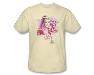 Dream Of Jeannie Get Me Out Of Here Classic Retro TV Show T Shirt 