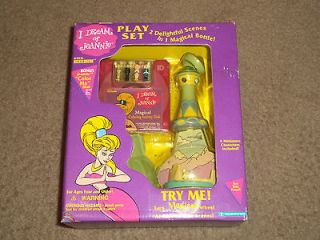 Vintage I Dream of Jeannie Play Set Bottle and Figures Polly Pocket 