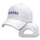 COLLEGIATE HANEY FAMILY NAME EMBROIDERED EMBROIDERY SPORT BASEBALL CAP 