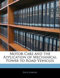   Power to Road Vehicles by Rhys Jenkins 2010, Paperback