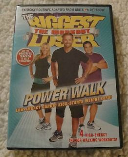 DVD Biggest Loser Power Walk, Bob Harper, Tara & Sione   NEW