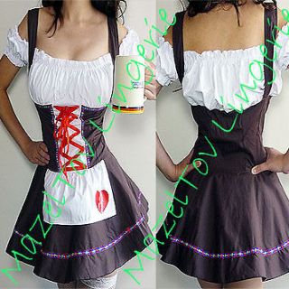 Sexy German Beer Girl Bar Maid Bavarian Wench Oktoberfest Fancy Dress 