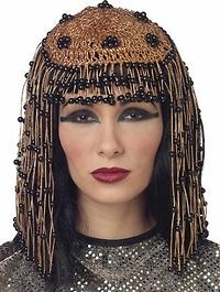   Deluxe Cleopatra Egyptian Headpiece Halloween Holiday Costume Party