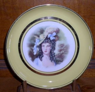 Hyalyn Porcelain JOH PETERS Illustrated 8 Collector Plate