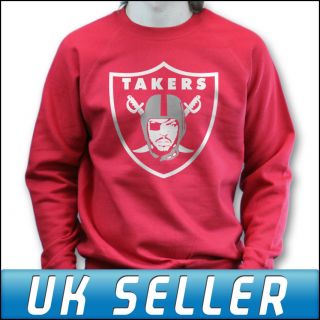 Ice Cube Takers Sweater Sweatshirt Jumper Raiders Top T Shirt Mens 