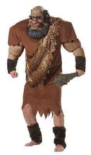 NEW Men Funny Cave Man Cro Magnon Halloween Costume