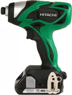 Hitachi WH18DSAL 18V Li Ion 1 4 Hex Cordless Hammer Drill